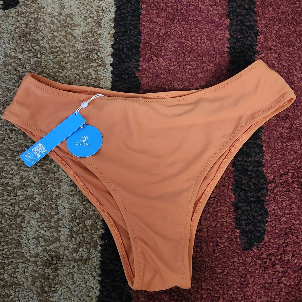Cupshe Orange Women's Swim Bottom